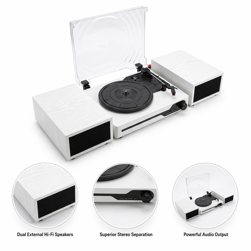 Audio Music Separate - Luxury Music Lover Gift Stable 33/45/78