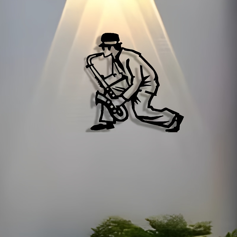 Brand Saxophone Metal Wall Art - Audio Music Live recension och pris
