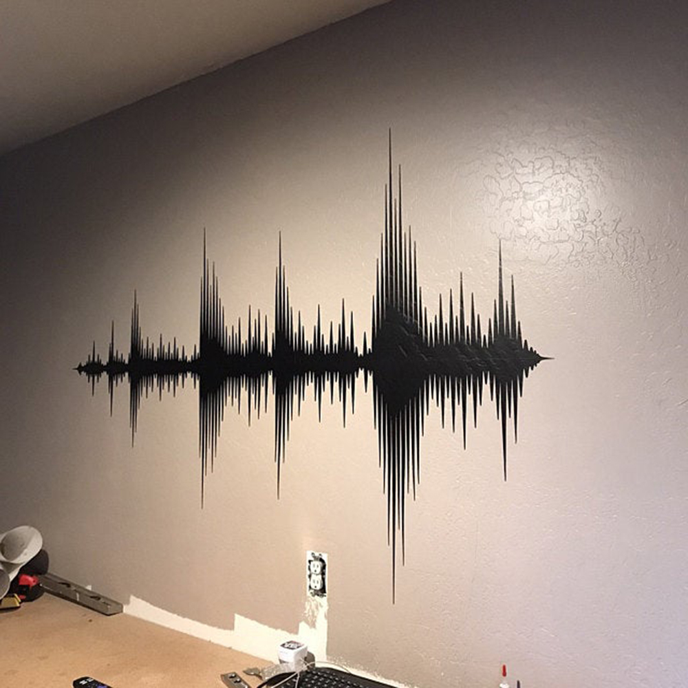 Audio Wave Wall Decal Sound Wa - Audio Music Remover recension och pris