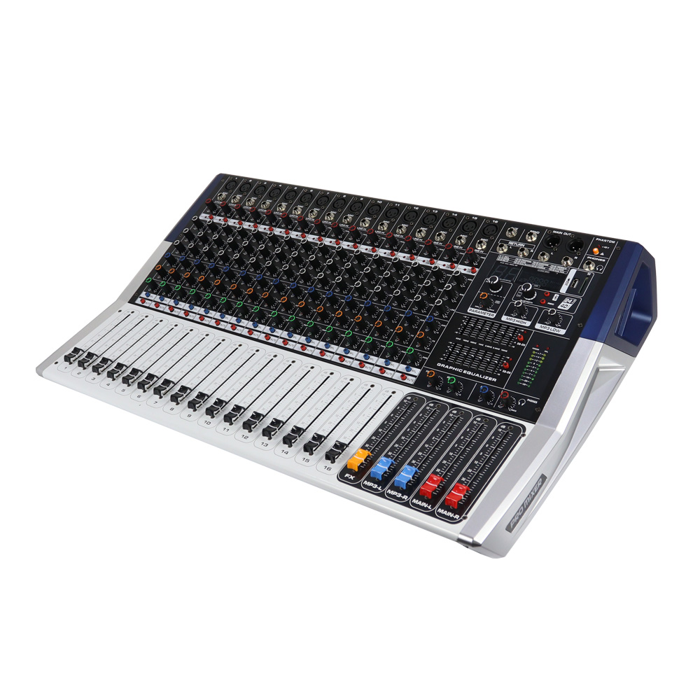 Professional 350W 16 Channel M - Audio Music In recension och pris