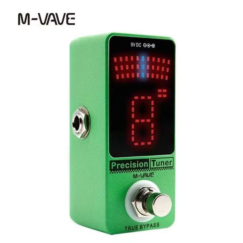 M Vave Precision Tuner Pedal T - Bass Guitar Strings recension och pris