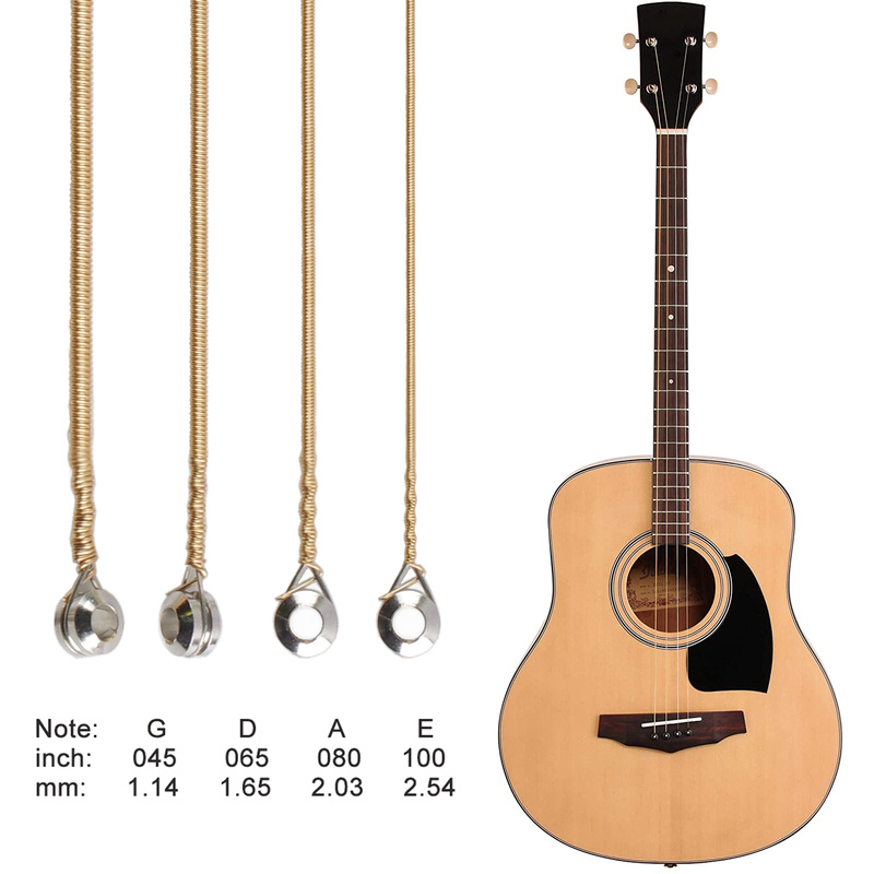 4 Strings Acoustic Bass  ANTI- - Bass Guitar Strings recension och pris