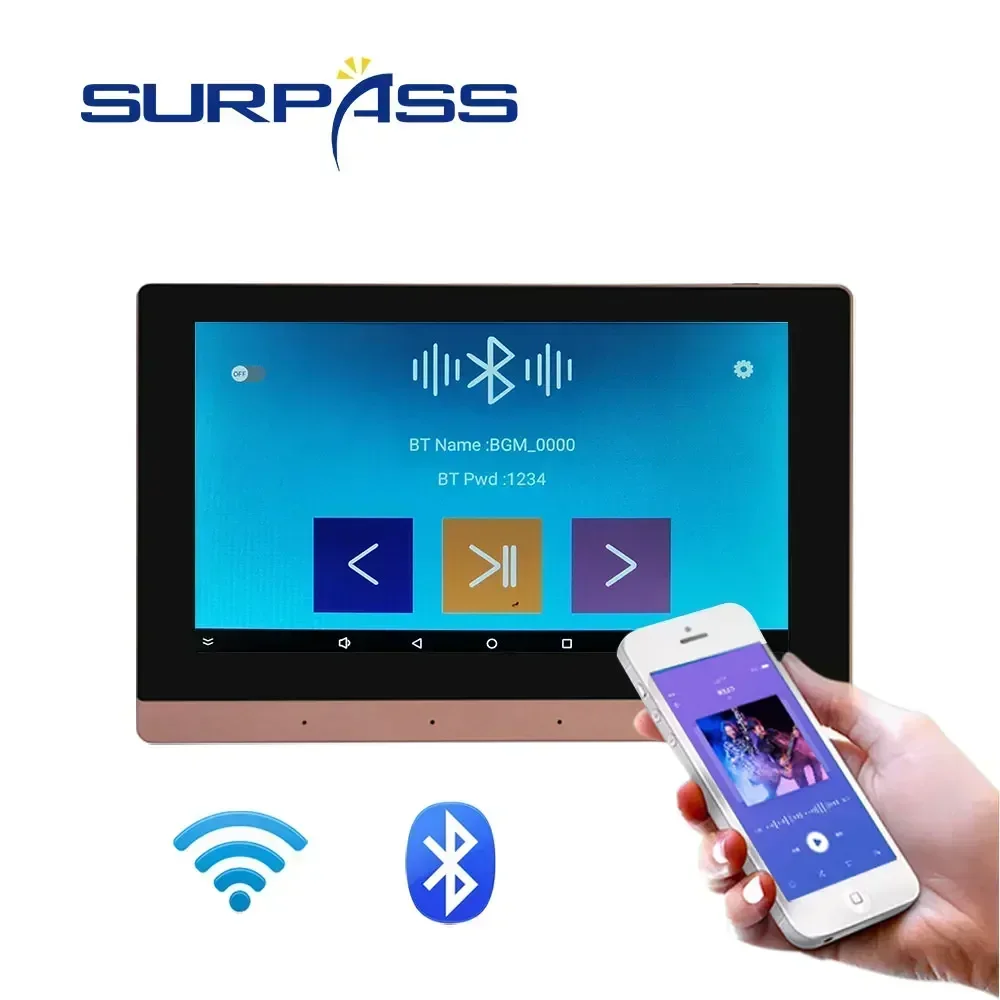 7inch WiFi In Wall Amplifier T - Audio Music For Background recension och pris