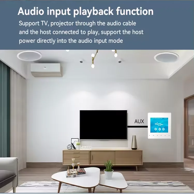 Home Bluetooth Wall Amplifier  - Audio Music For Background recension och pris