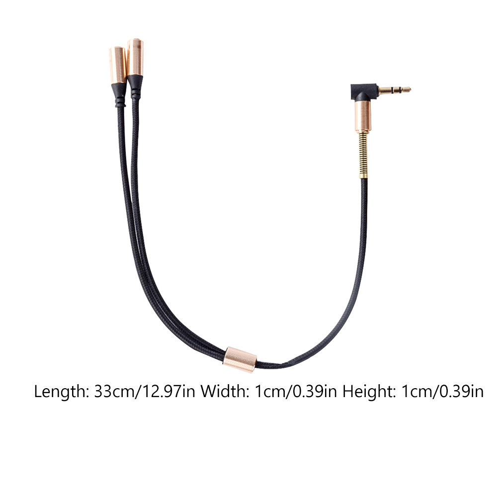 Dual 3.5mm Audio Line Aux Spli - Audio Music Online recension och pris