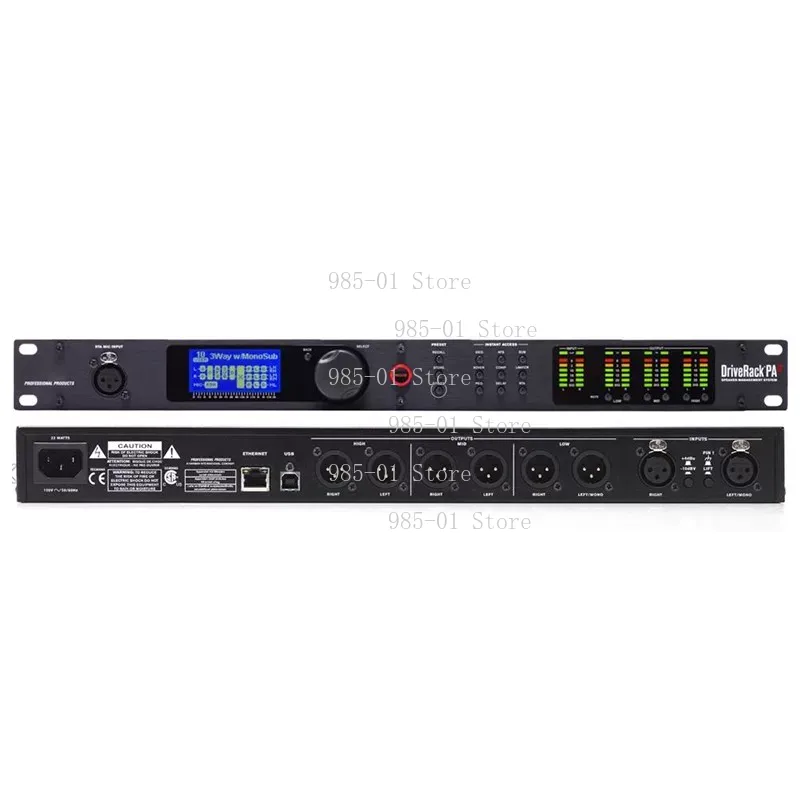 Professional DBX PA2 DriveRack - Audio Music Live recension och pris