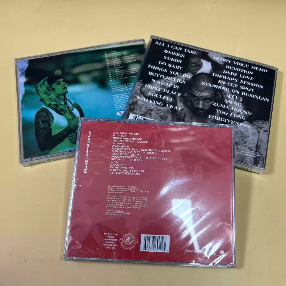 CD 'Justice', 'Changes', 'Swag - Audio Music In recension och pris