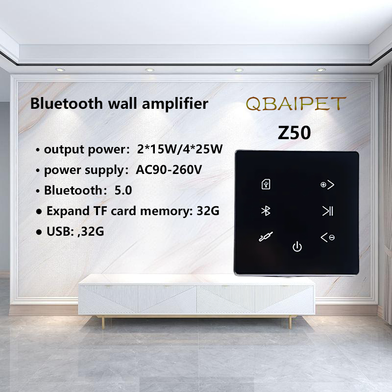 Bluetooth Wall Amplifier Home  - Audio Music For Background recension och pris