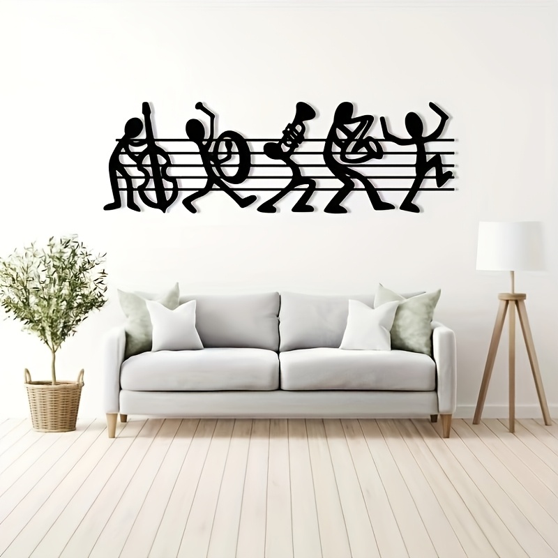 Vintage Music Note Metal Wall  - Audio Music Live recension och pris