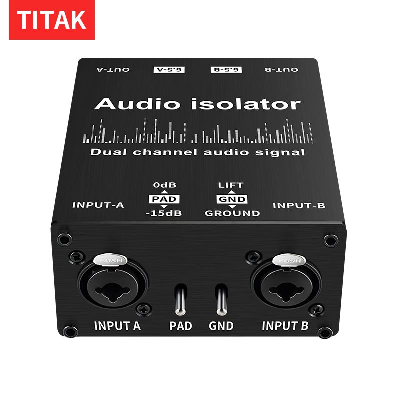 2 Channel XLR/RCA/TS/TRS Passi - Audio Music Live recension och pris