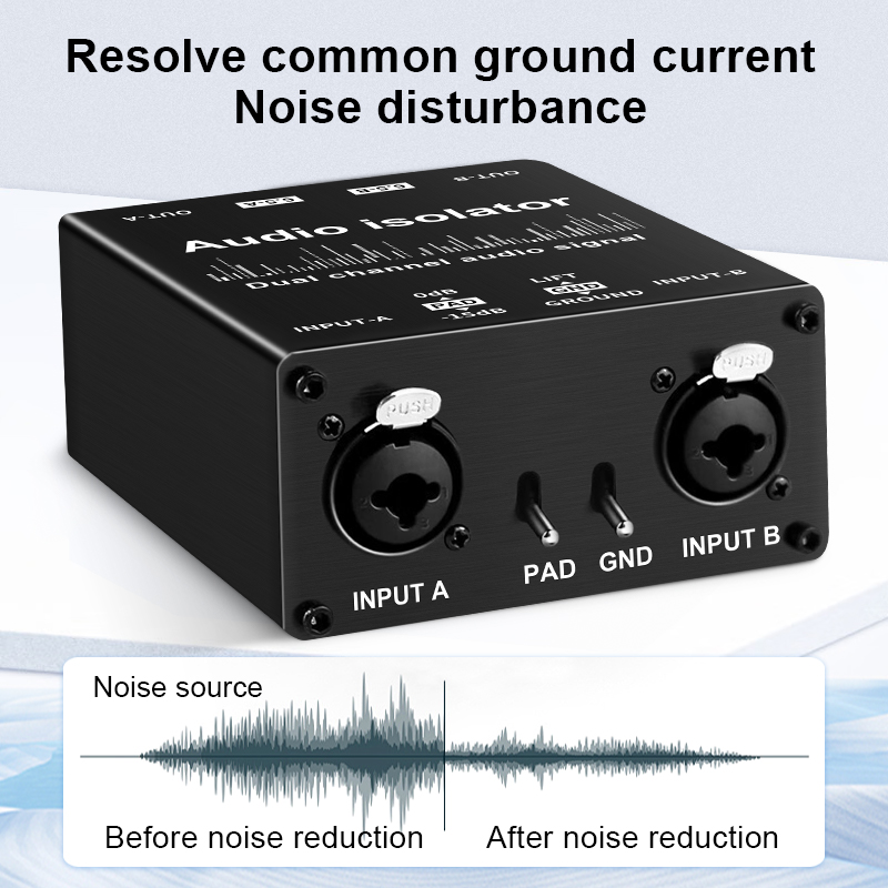2 Channel XLR/RCA/TS/TRS Passi - Audio Music Live recension och pris